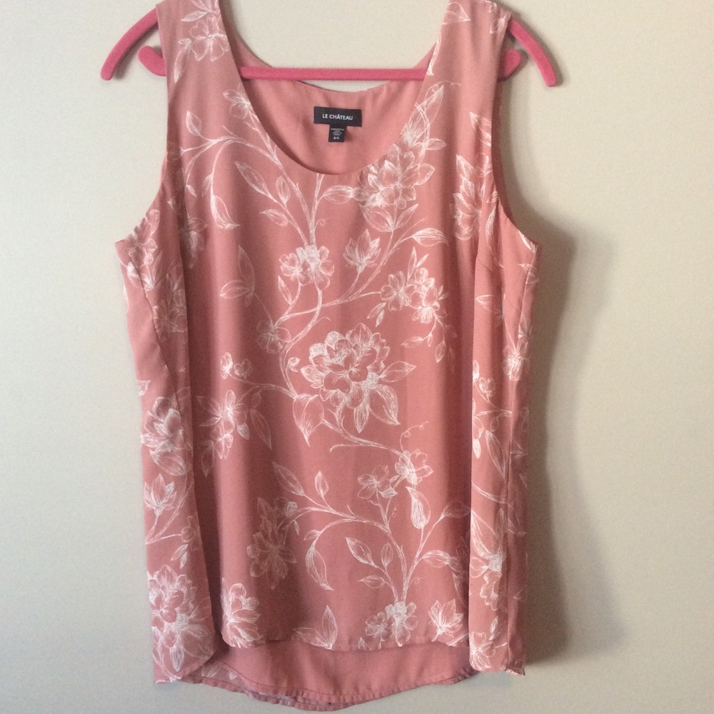 Rickis Sleeveless Floral Blouse